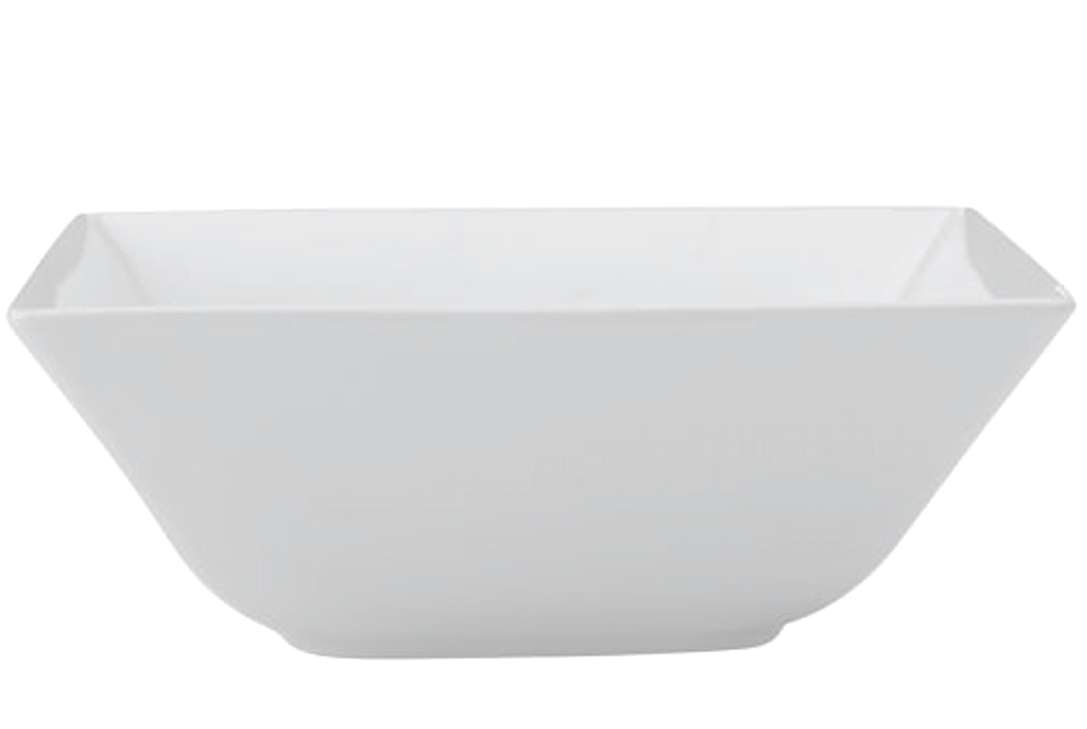 Linear Ciotola Quadrata Cm.15x15 Bianco