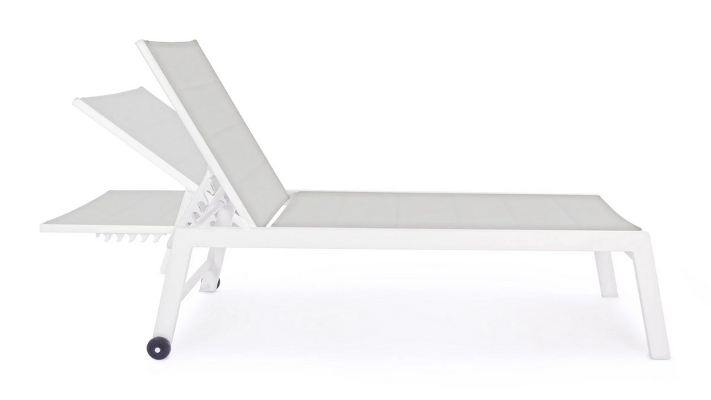 HILDE LETTINO CON RUOTE BIANCO CLOUD CM.65X200X102