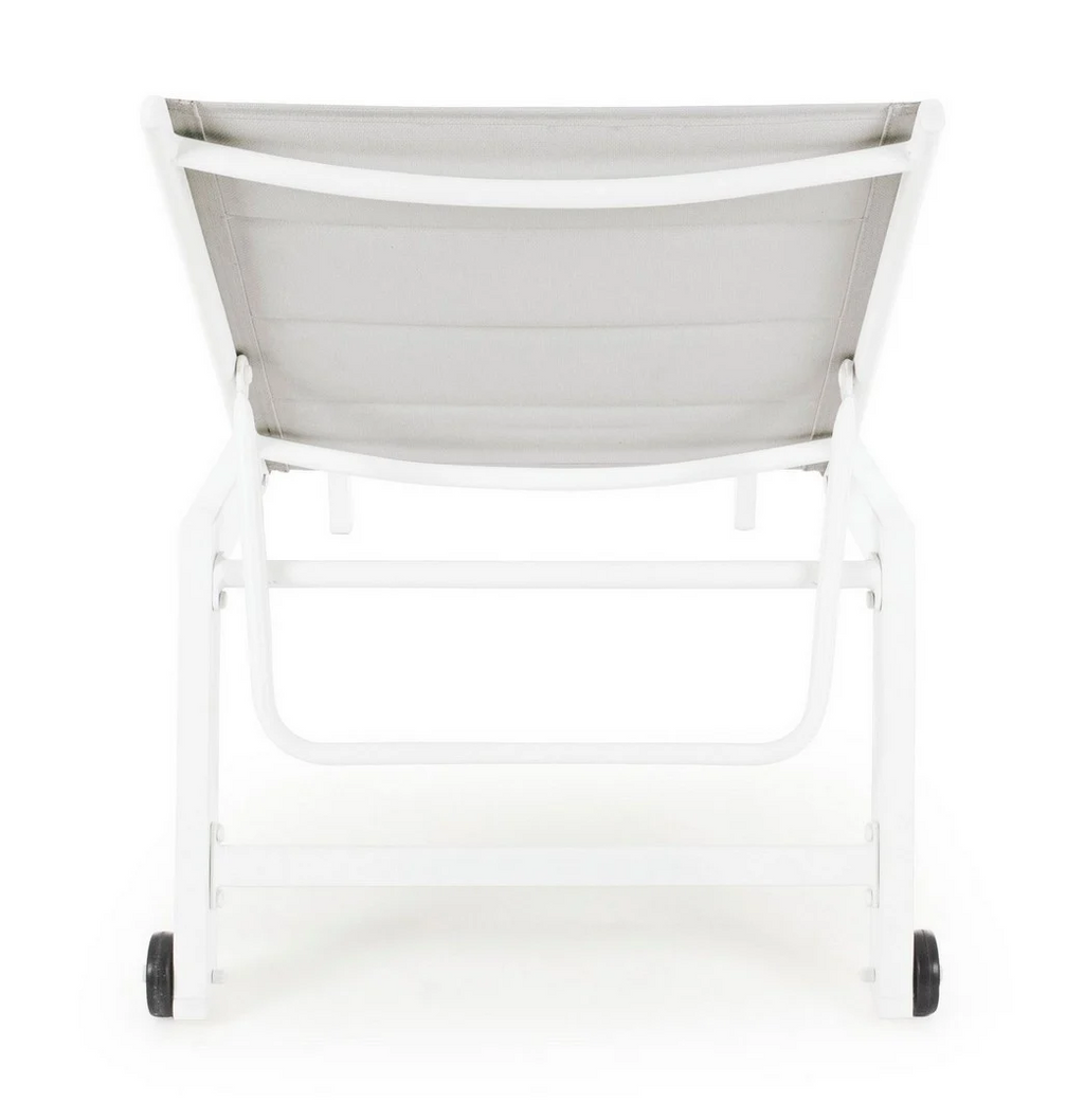 HILDE LETTINO CON RUOTE BIANCO CLOUD CM.65X200X102