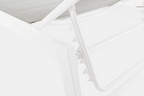 HILDE LETTINO CON RUOTE BIANCO CLOUD CM.65X200X102