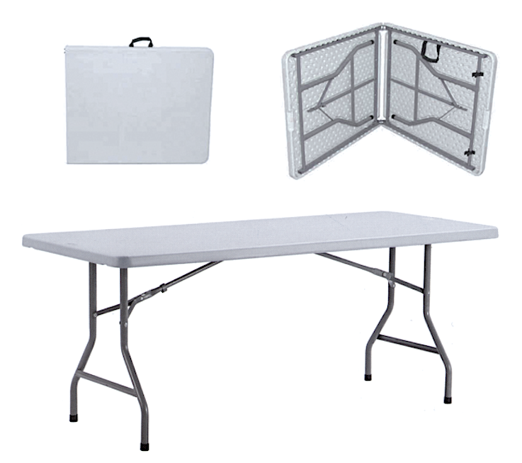 Tavolo Catering 183x76x74cm Gambe Pieghevoli (24)