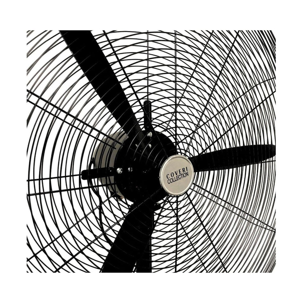 Ventilatore Piantana Cm.76x150h Acciaio Con Base Tonda 150w
