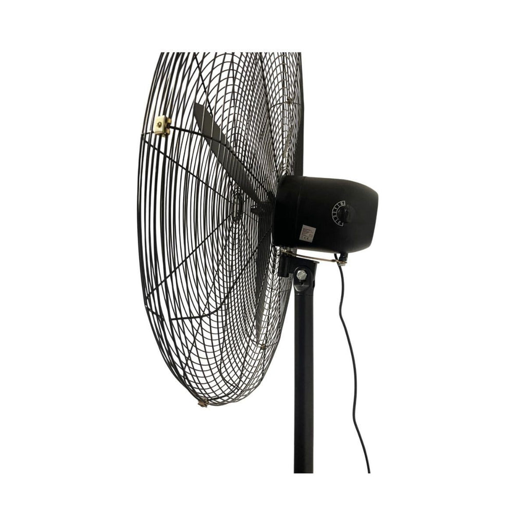 Ventilatore Piantana Cm.76x150h Acciaio Con Base Tonda 150w