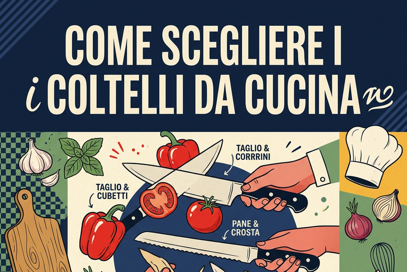 Come scegliere i coltelli da cucina