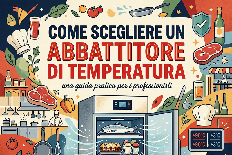 Come scegliere un abbattitore di temperatura
