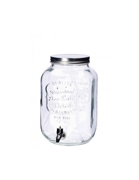Dispenser Vetro Lt.8 Cm.20x25x32h