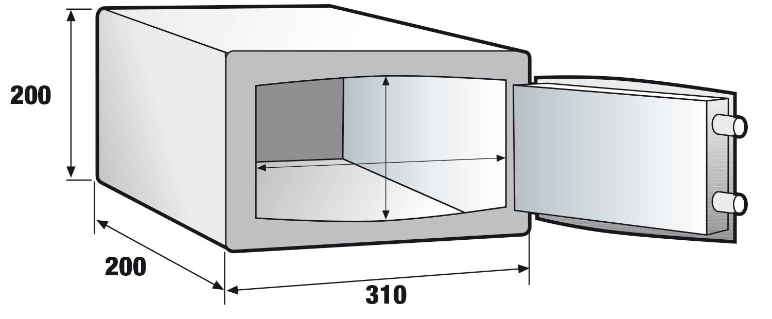 CASSAFORTE PER HOTEL ELETTROMAGNETICA
