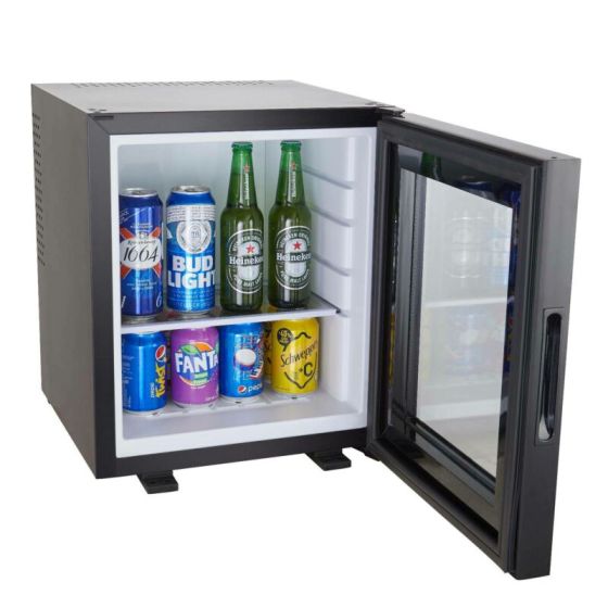 MINIBAR PER HOTEL CON VETRO 30LT SILENZIOSO