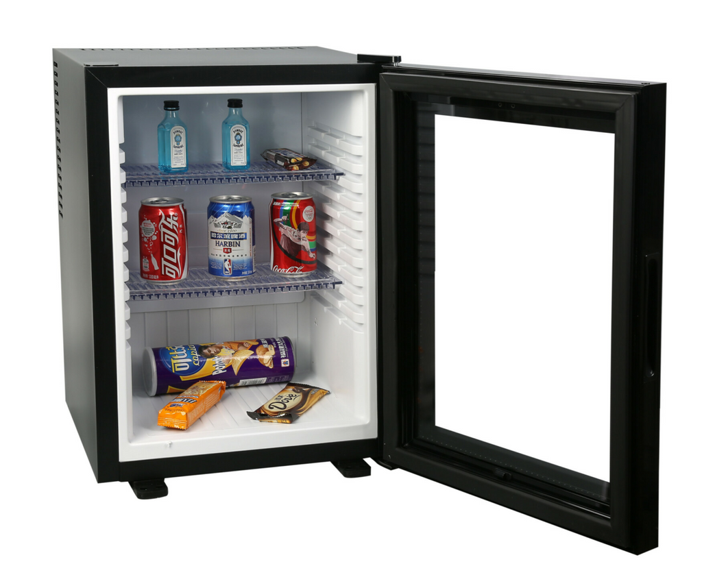 MINIBAR PER HOTEL CON VETRO 40LT SILENZIOSO