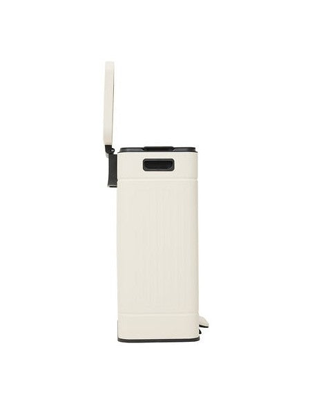 Nova Pattumiera Differenziata Lt.60 Beige Metallo 214561a