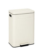 Nova Pattumiera Differenziata Lt.60 Beige Metallo 214561a