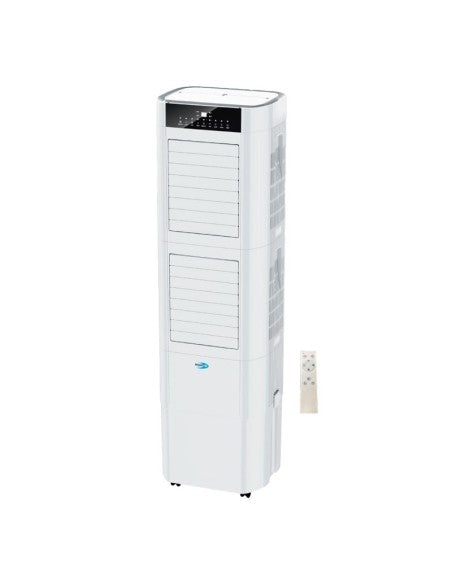 RAFFRESCATORE ECO FRESH AIR BREZZA 170 BIANCO H.172CM 10000M3/H CON FILTRO POLIFOSFA